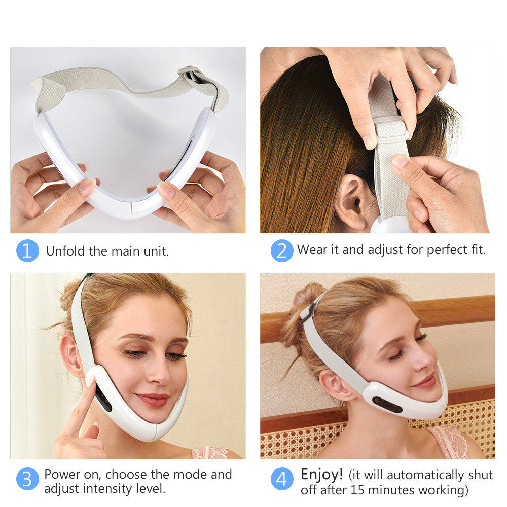 Massage facial lifting à micro-courant IPL