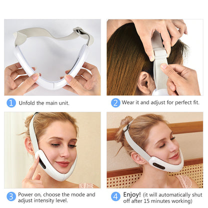 Massage facial lifting à micro-courant IPL