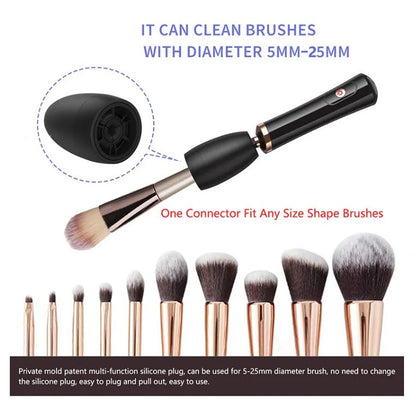 Nettoyeur automatique de pinceaux de maquillage